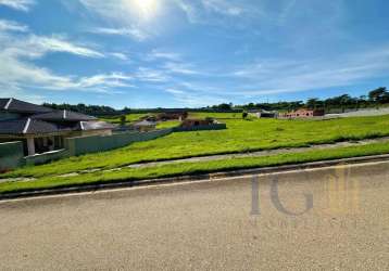 Terreno em condomínio para venda em sorocaba, parque ecoresidencial fazenda jequitibá