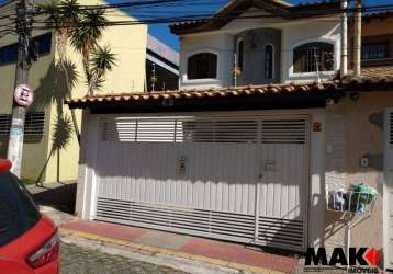 Sobrado com 4 dormitórios à venda, 231 m² por r$ 800.000,00 - vila paiva - suzano/sp