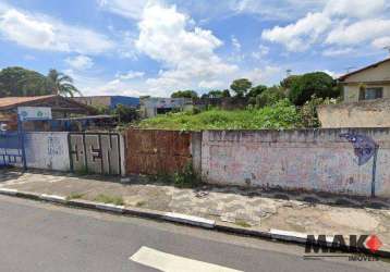 Terreno, 480 m² - venda por r$ 2.000.000,00 ou aluguel por r$ 3.360,00/mês - centro - suzano/sp