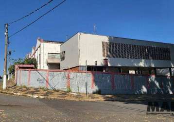 Galpão à venda, 1500 m² por r$ 8.000.000,00 - vila industrial - campinas/sp