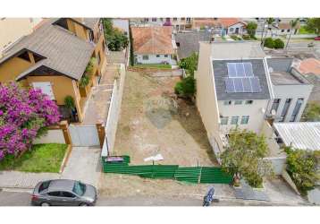 Terreno meio de quadra com 360m2 a venda - bairro guabirotuba - excelente localização