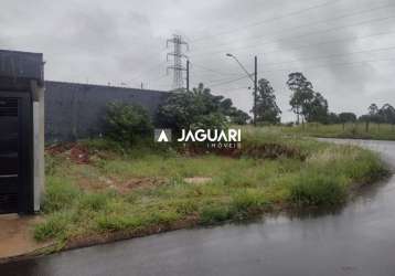 Terreno no bairro jardim canaã na cidade de  agudos;