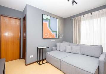 Apartamento com 1 quarto à venda na rua joão manoel, 283, são francisco, curitiba, 38 m2 por r$ 330.000