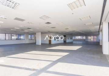 Laje comercial de 240m² para locação no centro de curitiba| ref 342