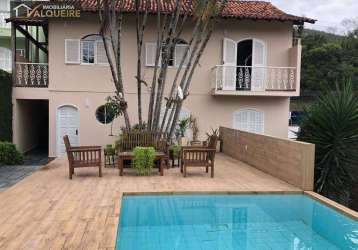 Casa com 4 dormitórios com piscina à venda, 335 m² por r$ 1.200.000 - taquara.