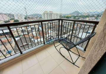 Apartamento com 3 quartos à venda, 75 m² por r$ 450.000 - centro - niterói/rj