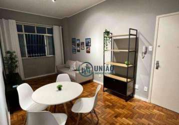 Apartamento à venda, 50 m² por r$ 320.000,00 - centro - niterói/rj