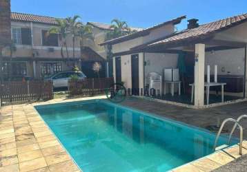 Casa com 2 dormitórios à venda, 120 m² por r$ 430.000,00 - serra grande - niterói/rj