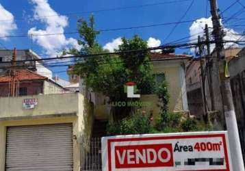 Terreno à venda, 400 m² por r$ 900.000 - vila nova mazzei - são paulo/sp