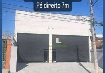 Galpão, 500 m² - venda por r$ 2.500.000,00 ou aluguel por r$ 20.000,00/mês - vila galvão - guarulhos/sp