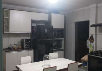 Sobrado 120 m²/ 3 dorm/ suíte/ área gourmet/ 3 vagas/ ac. av. itavuvu/ 380 mil