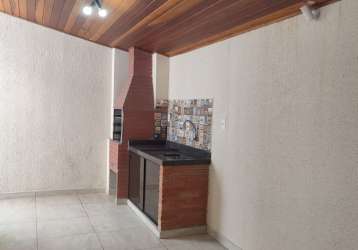 Sobrado 340 m²/ 2 dorm/ suíte/ área gourmet/ 4 wc´s/ salão/ wanel ville