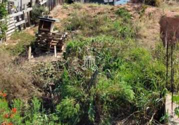 Terreno localizado no bairro jardim brasil à venda, na cidade de várzea paulista-sp.