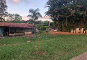 Chácara à venda com 02 casas localizada no bairro chácaras santa martha em jundiaí-sp.