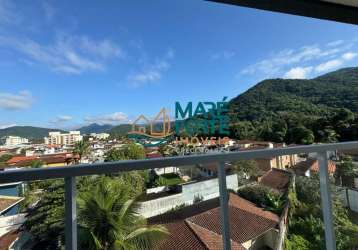 Apartamento disponível, para venda e locação, amplo e arejado no centro de ubatuba sp