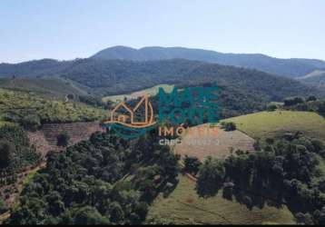 Oportunidade sitio correspondente a área de 5.62.48ha, sendo 56.200 m2 em santa rita do sapucaí mg