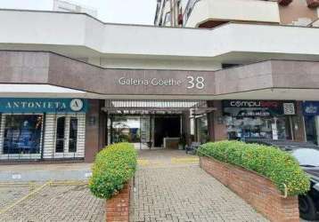 Ponto comercial na galeria goethe 38 para alugar, 45m² , mobiliado, 1 banheiro e mezanino, no bairro rio branco