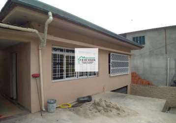 Casa para locação em carapicuíba, vila silva ribeiro, 3 dormitórios, 1 banheiro, 5 vagas