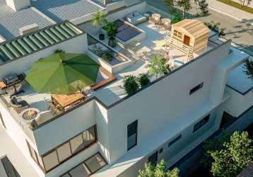 Casa moderna nova à venda em paulínia, com piscina, rooftop e suíte térrea