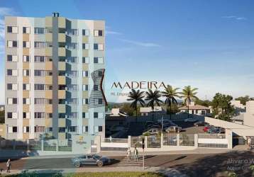 Apartamento à venda, 2 quartos, 1 vaga, jardim itália ii - maringá/pr