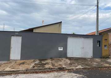 Casa para venda em araraquara, jardim pinheiros ii, 1 dormitório, 1 banheiro