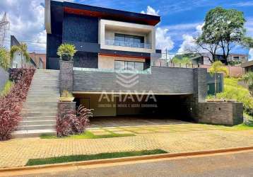 Casa em condomínio com 4 suítes à venda - 520m² - alphaville, vespasiano