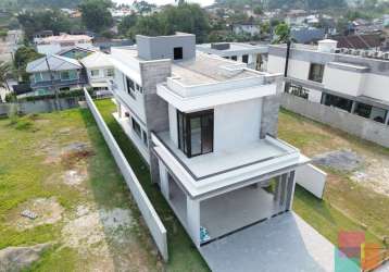 Casa em condomínio fechado com 3 quartos à venda na rua emílio germano riesenberg, --, glória, joinville por r$ 2.450.000