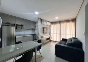 Apartamento mobiliado com 1 dormitório para alugar, 49 m² artemis residencial