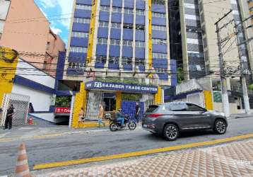 Sala excelente localização 48m² - centro santo andré