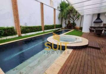 Residencial 2 - casa com 500m², 4 suítes, 8 vagas, churrasqueira, piscina e hidromassagem em barueri/sp! contato: suit (11) 94584-8250