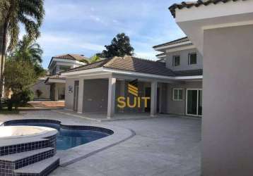 Residencial 2 - casa com 1.150m², 5 suítes, 14 vagas, piscina e excelente condomínio em barueri/sp! contato: suit (11) 94584-8250