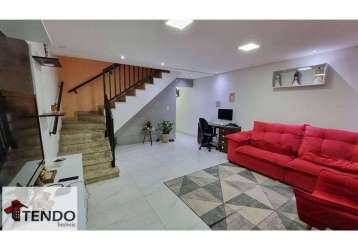 Sobrado com 3 dormitórios à venda, 199 m² por r$ 638.000 - parque oratório - santo andré/sp