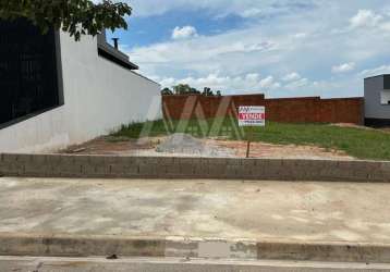 Terreno para venda em sorocaba, cond. villagio wanel