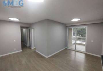 Apartamento com 3 dormitórios para alugar, 80 m² por r$ 4.306,12/mês - centro - guarulhos/sp