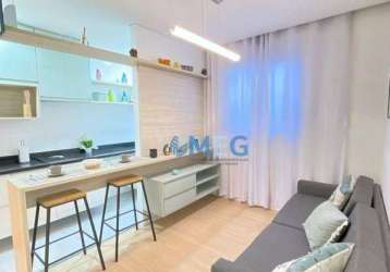 Apartamento com 2 dormitórios à venda, 38 m² por r$ 259.000,00 - vila rosália - guarulhos/sp