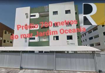 Apartamento com 2 dormitórios à venda, 64 m² por r$ 295.000,00 - jardim oceania - joão pessoa/pb