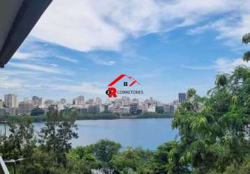 Apartamento com 2 quartos à venda na avenida epitácio pessoa, lagoa, rio de janeiro, 93 m2 por r$ 1.390.000