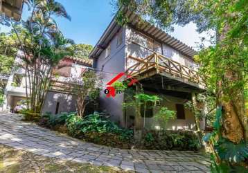 Casa em condomínio fechado com 5 quartos à venda na estrada da canoa, são conrado, rio de janeiro, 384 m2 por r$ 1.890.000