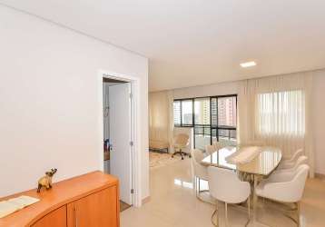 Apartamento com 3 quartos à venda na rua monsenhor ivo zanlorenzi, 1760, mossunguê, curitiba, 141 m2 por r$ 1.100.000