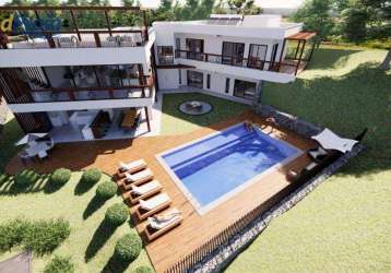 Casa com 4 suítes à venda, 462 m² por r$ 2.800.000 - siriúba - ilhabela/sp