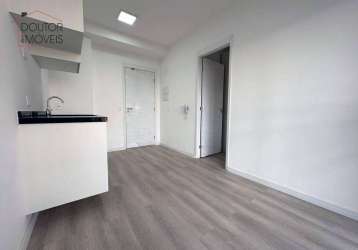 Apartamento com 1 dormitório para alugar, 28 m² por r$ 2.890/mês - vila prudente - são paulo/sp