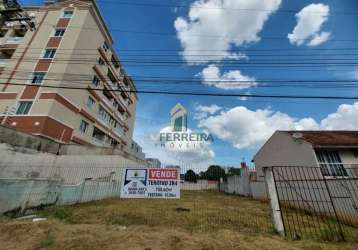 Terreno à venda na rua carlos de campos, 106, boa vista, curitiba por r$ 1.680.000