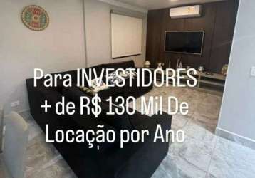 Flat reformado para venda com 3 quartos e varanda gourmet na praia das pitangueiras no guarujá