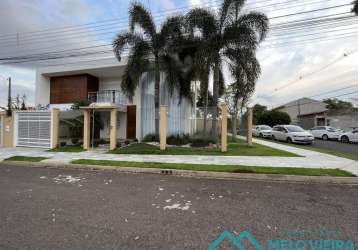 Casa alto padrão para venda em maringá, jardim paris, 4 dormitórios, 4 suítes, 5 banheiros, 3 vagas