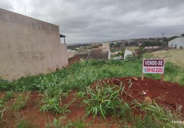 Terreno para venda em maringá, jardim paulista iii