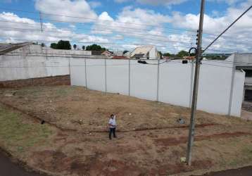 Terreno comercial para venda em maringá, jardim paris iii