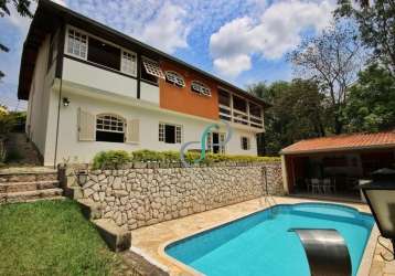 Casa em condomínio clube de campo valinhos com 4 dormitórios por r$1.270.000