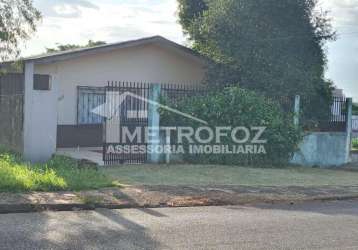 Casa a venda no campos do iguaçu  terreno saída para as duas ruas