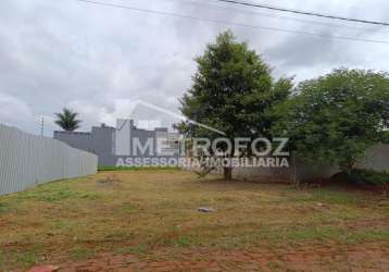 Terreno a venda no jardim iguaçu  atrás da churrascaria rafain