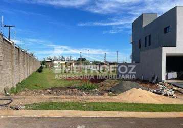 Terreno a venda no condominio iguaçu - jardim buenos aires- carimã - avenida das cataratas - foz